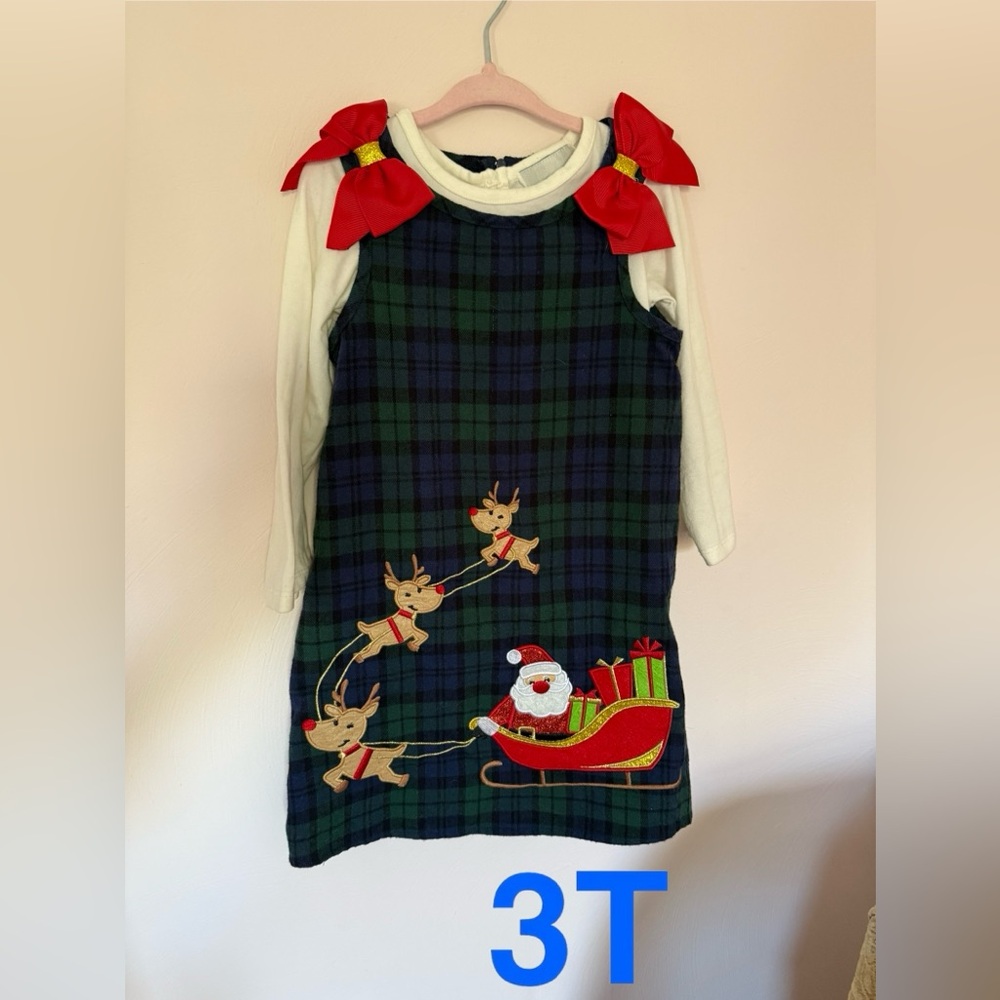 Rare Edition toddler girl Christmas dress, 3T